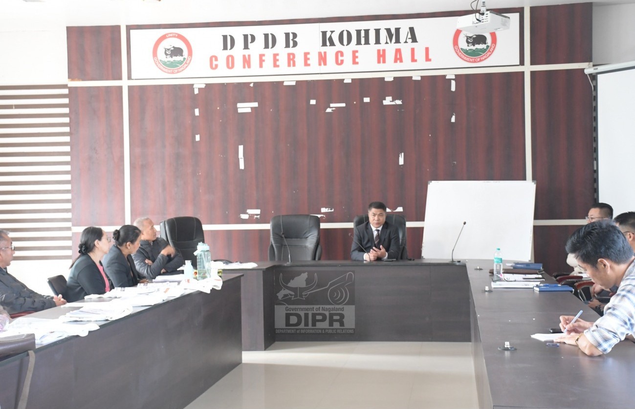 DC Kohima, B. Henok Buchem, addressing the Field Trainer Training for Census 2027 Phase-II held at DPDP Conference Hall, Kohima on 28th October 2026. (DPRO Kohima)