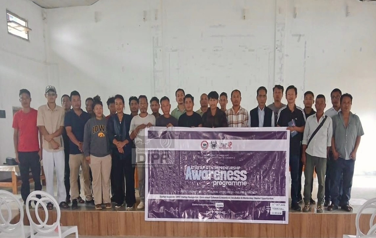 DIC PEREN ORGANIZES AWARENESS PROGRAMME ON STARTUPS AND ENTREPRENEURSHIP